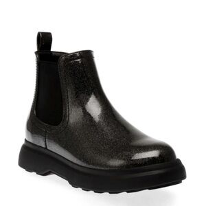 DOLCE VITA Girl’s Cole Black Glitter Chelsea Boots NEW Size 3